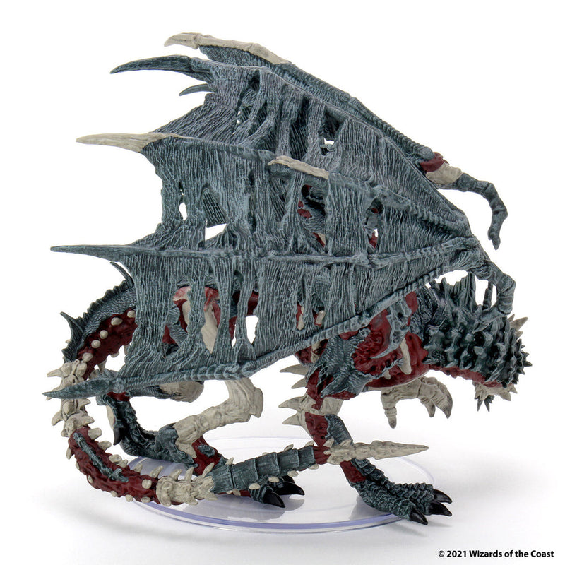 D&D Minis Icons of the Realms Boneyard Premium set: Green Dracolich