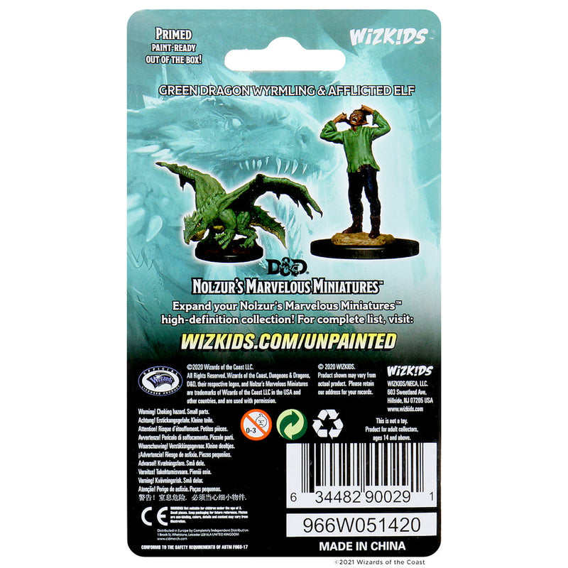 Wizkids Minis D&D 90029 Green Dragon Wyrming