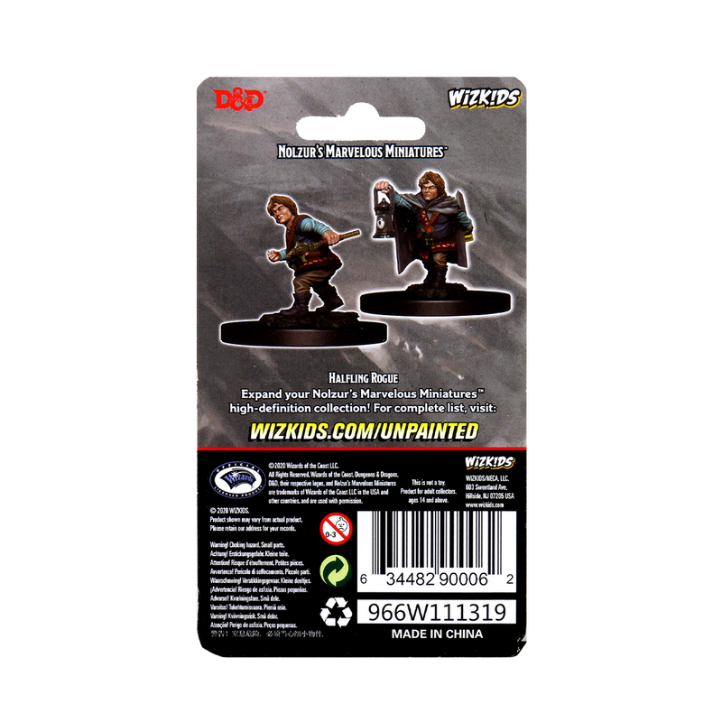 Wizkids Minis D&D 90006 Male Halfling Rogue