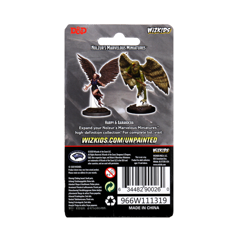 Wizkids Minis D&D 90026 Harpy And Aarakocra