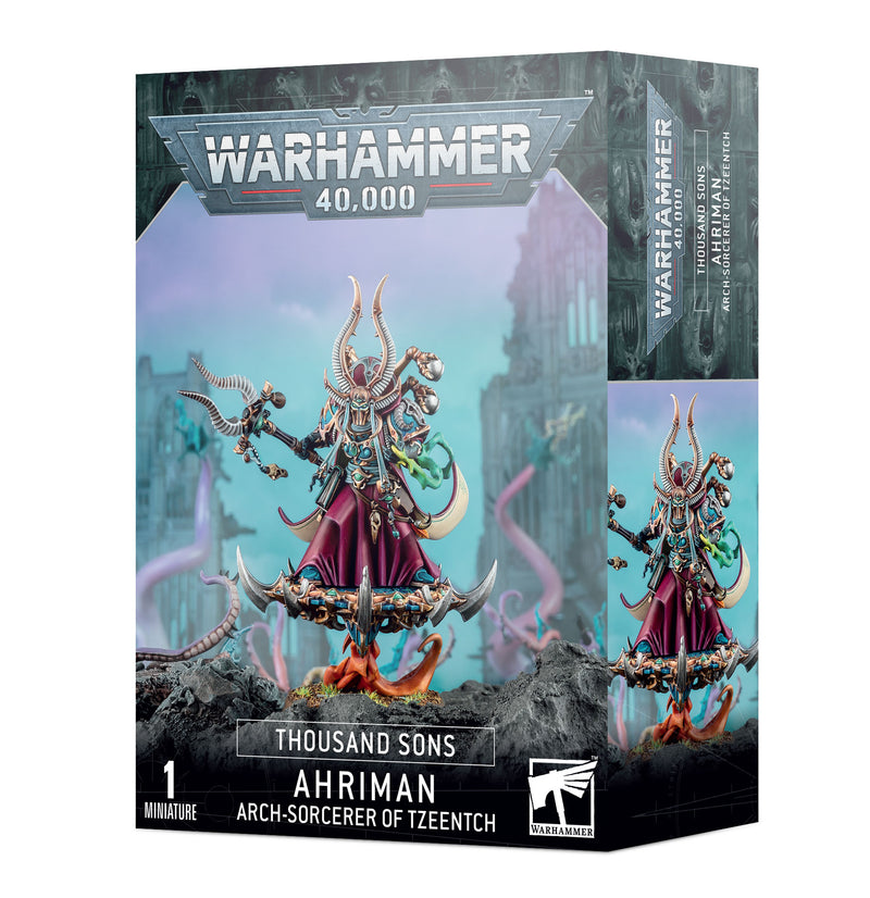 GW Warhammer 40K Thousand Sons Ahriman Arch-sorcerer of Tzeentch