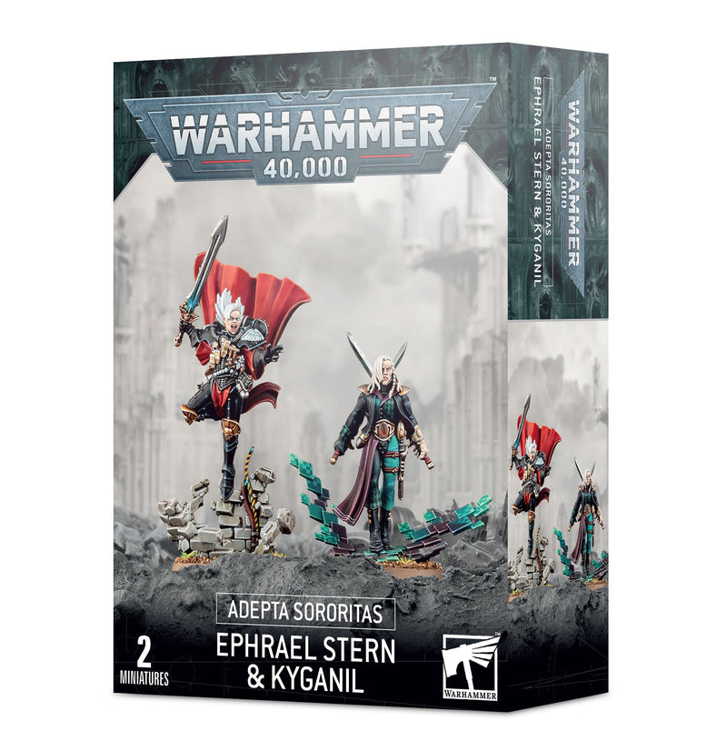 GW Warhammer 40K Adepta Sororitas Ephrael Stern & Kyganil