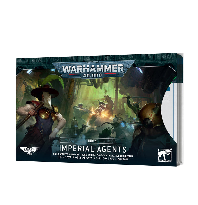 GW Warhammer 40K Index Cards Imperial Agents