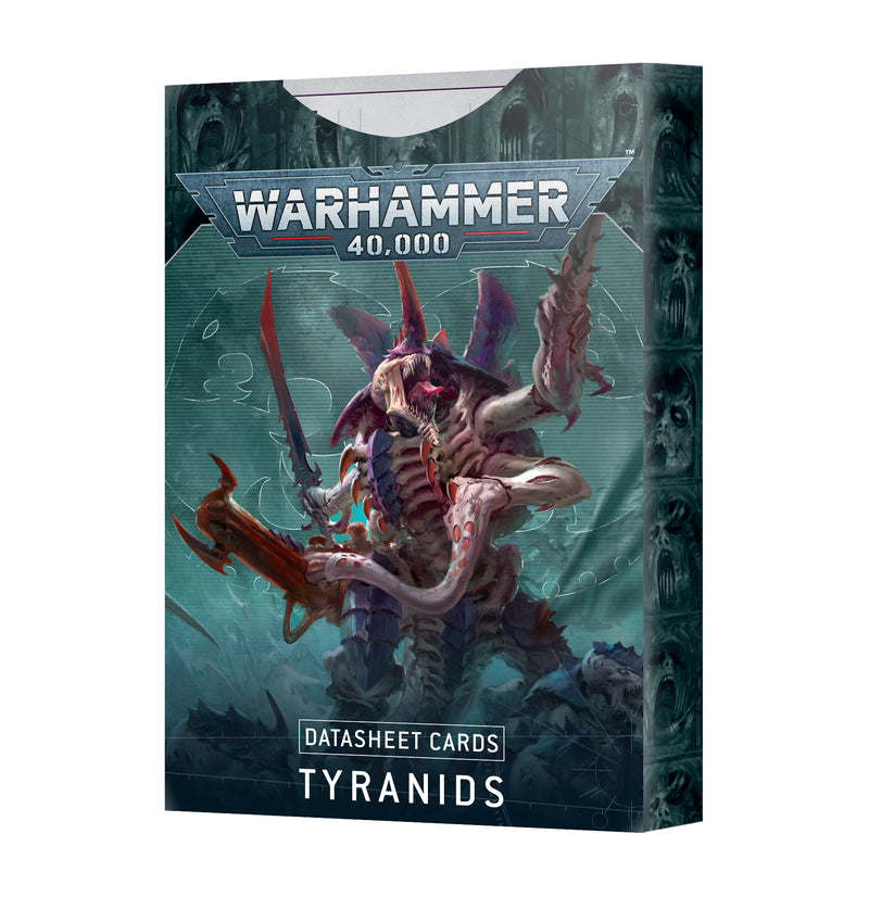 GW Warhammer 40K Tyranids Datasheet Cards