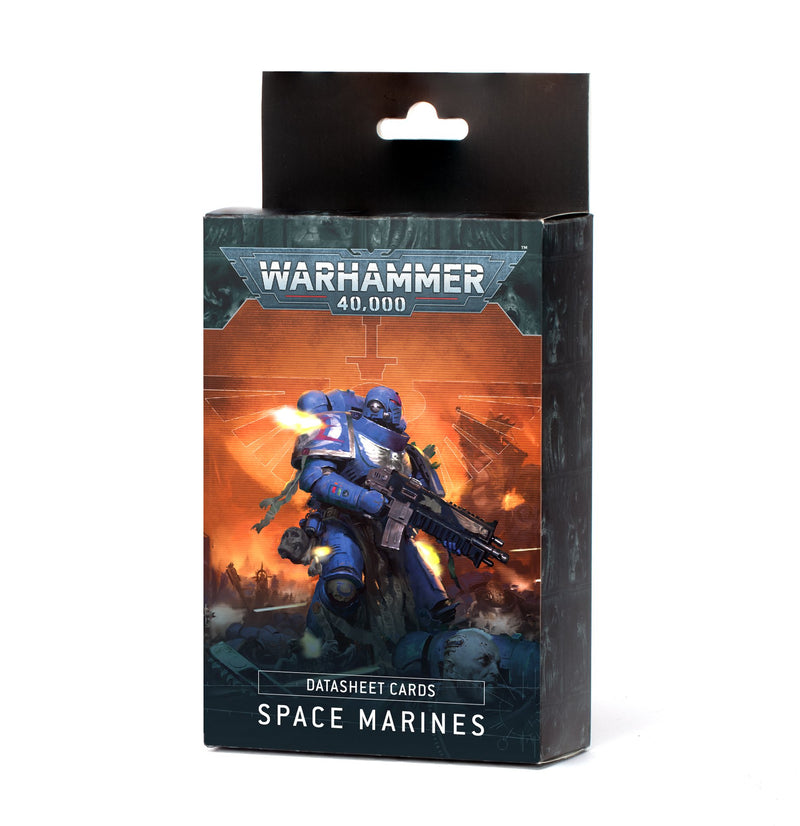 GW Warhammer 40K Space Marines Datasheet Cards