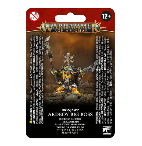 GW Age of Sigmar Orruk Warclans Ardboy Big Boss