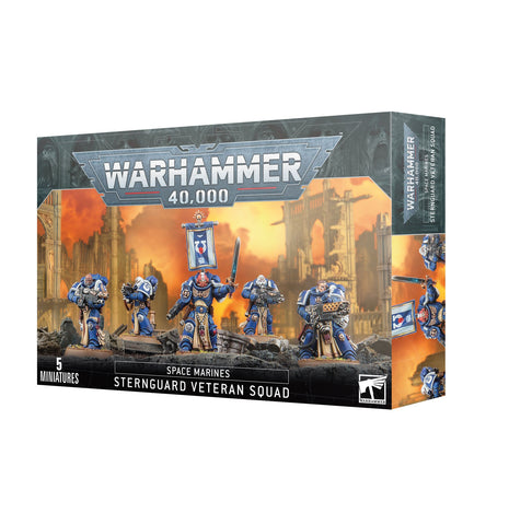 GW Warhammer 40K Space Marines Sternguard Veteran Squad