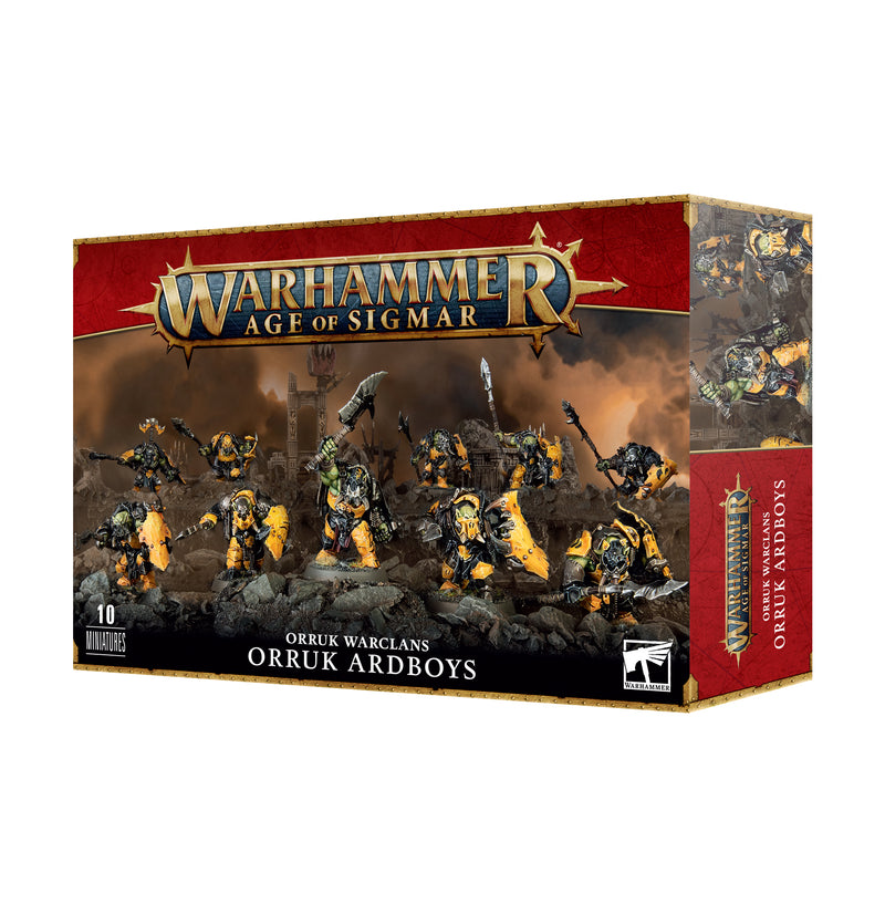 GW Age of Sigmar Orruk Warclans Ardboys