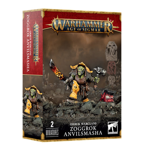 GW Age of Sigmar Orruk Warclans Zoggrok Anvilsmasha