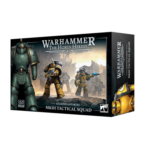 GW Warhammer Horus Heresy Legiones Astartes MKIII Tactical Squad