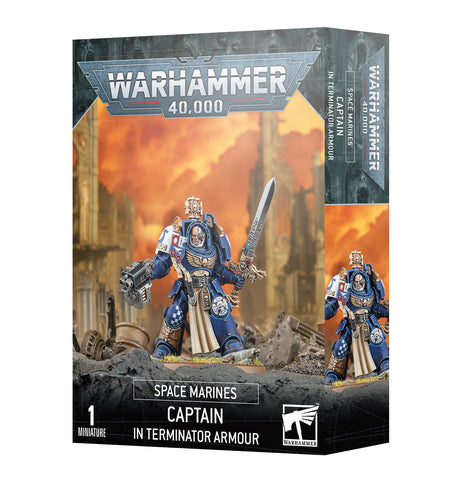 GW Warhammer 40K Space Marines Captain in Terminator Armour
