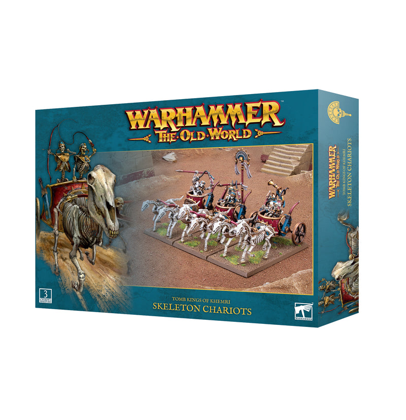 GW Warhammer The Old World Tomb Kings of Khemri Skeleton Chariots