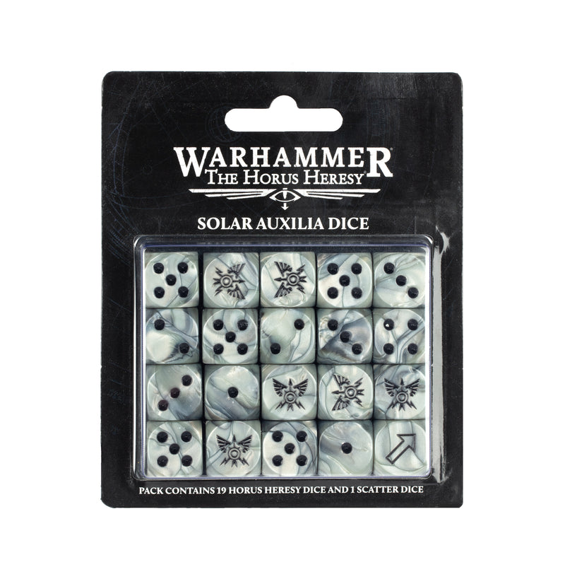 GW Warhammer Horus Heresy Solar Auxilia Dice