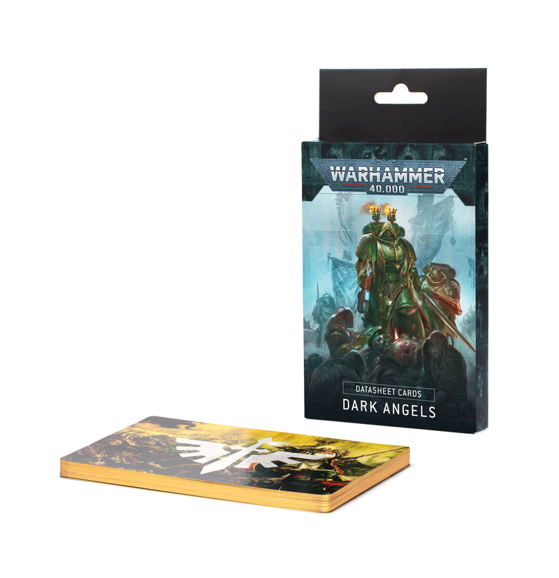 GW Warhammer 40K Dark Angels Datasheet Cards