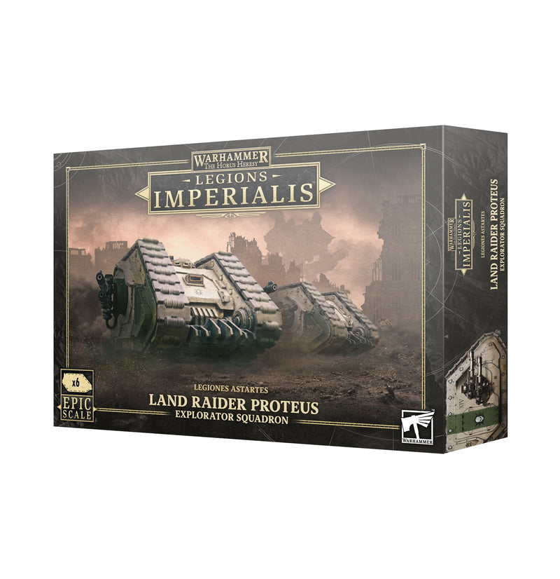 GW Legions Imperialis Legiones Astartes Land Raider Proteus Explorator Squadron