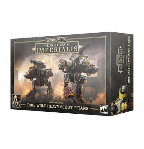 GW Legions Imperialis Titan Legions Dire Wolf Heavy Scout Titans