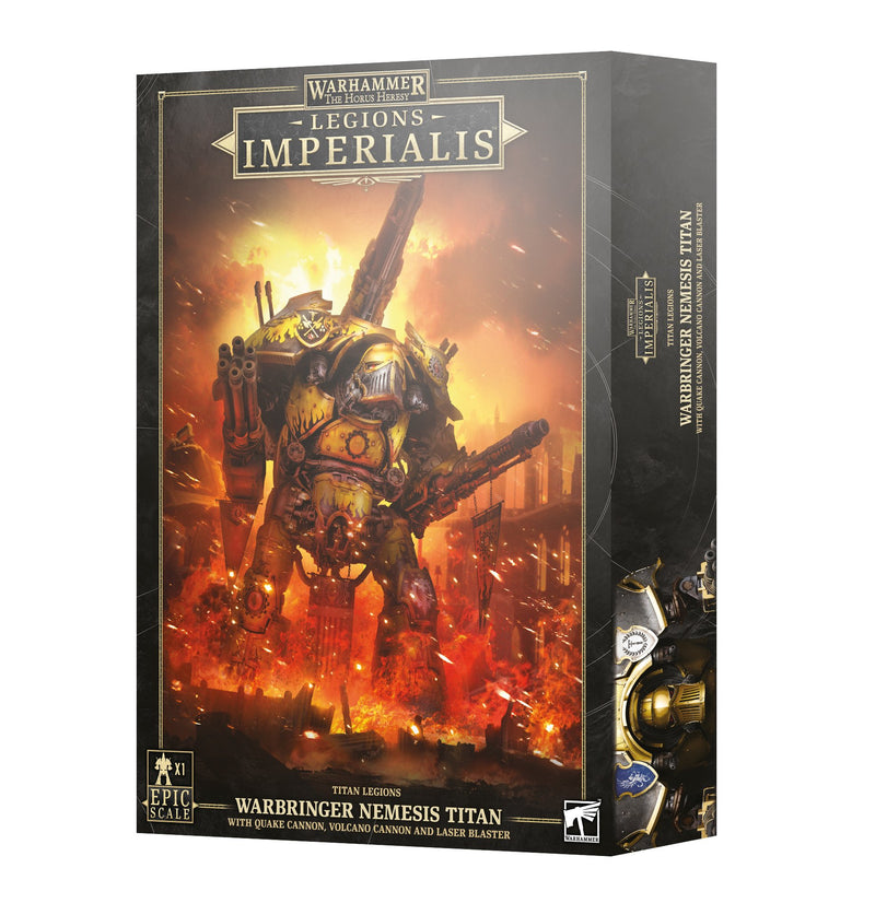 *Pre-Order* GW Legions Imperialis Warbringer Nemesis Titan with Quake Cannon *Releases Saturday, May 18th 2024*