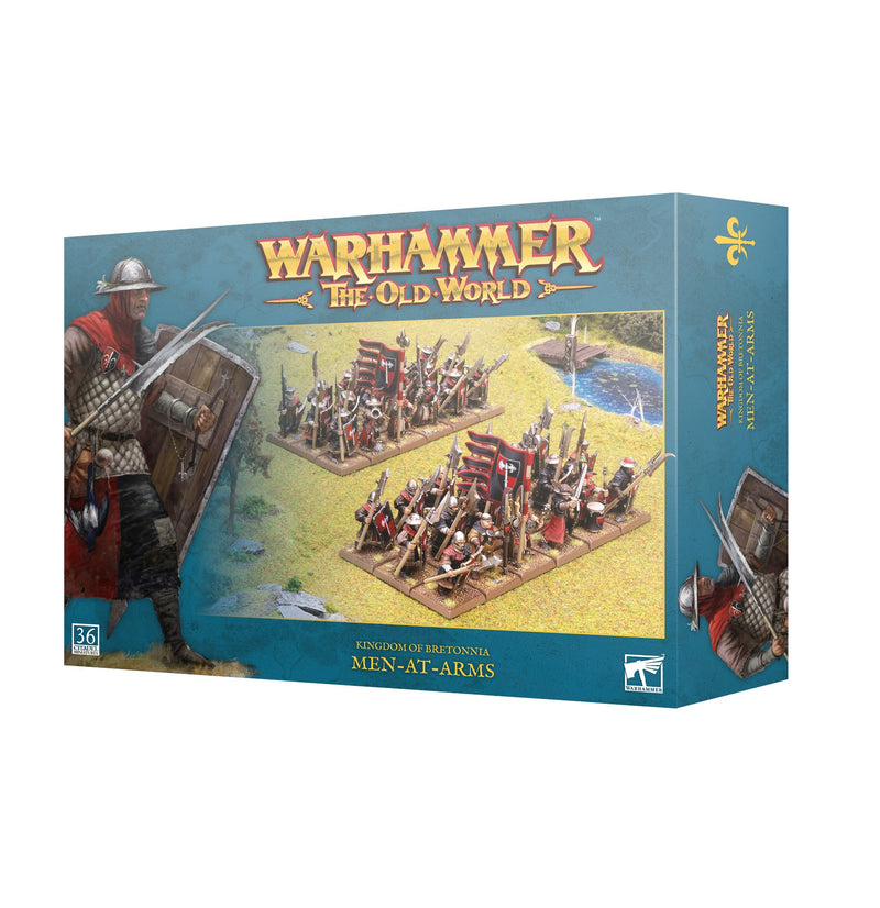 *Pre-Order* GW Warhammer The Old World Kingdom of Bretonnia Men-At-Arms *Releases Saturday, May 4th 2024*