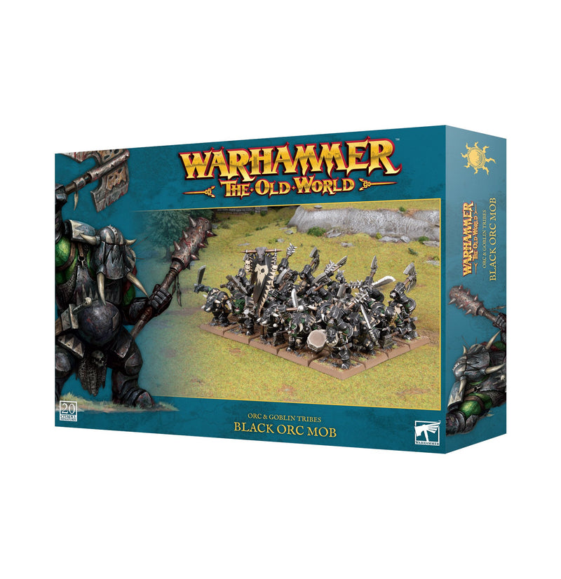 *Pre-Order* GW Warhammer The Old World Orc and Goblin Tribes Black Orc Mob *Releases Saturday, May 4th 2024*