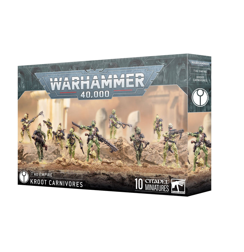 *Pre-Order* GW Warhammer 40K T'au Empire Kroot Carnivore Squad *Releases Saturday, May 11th 2024*