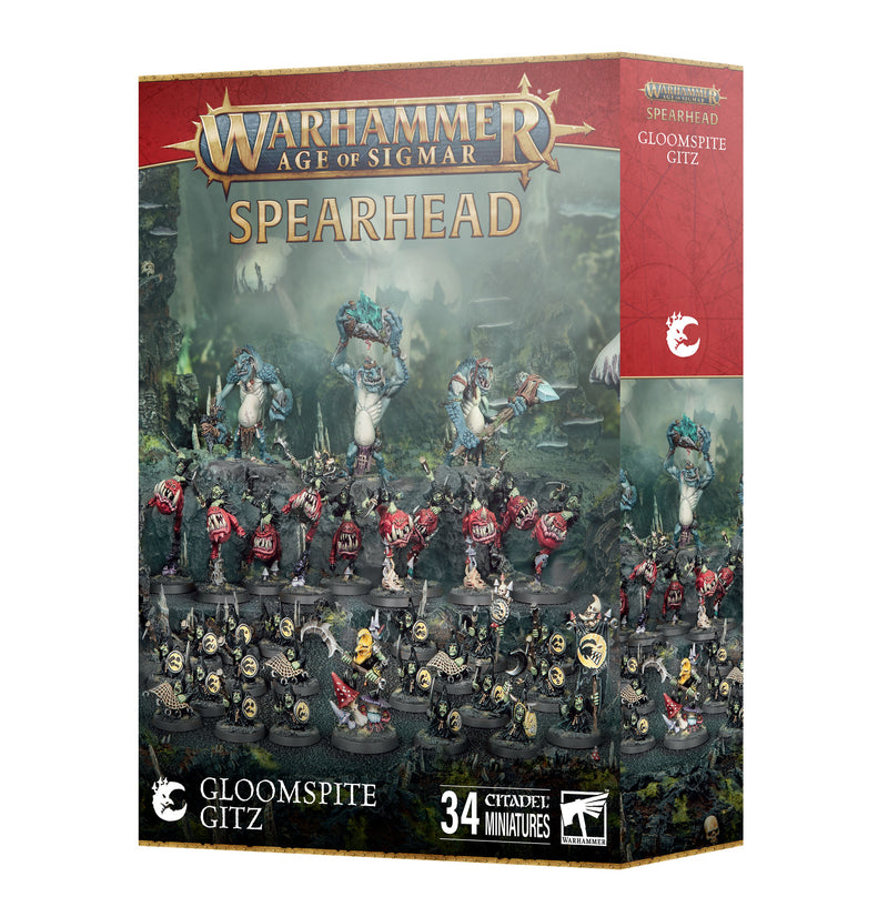 GW Age of Sigmar Gloomspite Gitz Spearhead