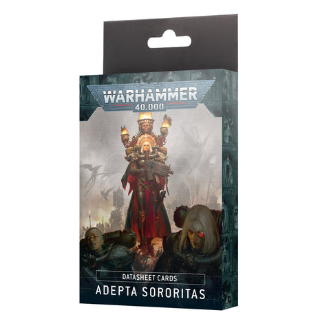 GW Warhammer 40K Adepta Sororitas Datasheet Cards