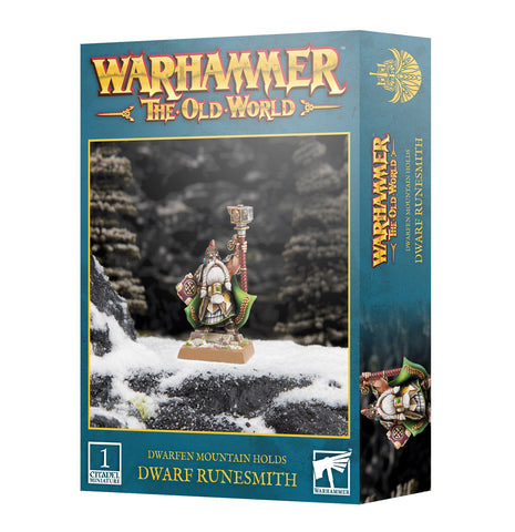 GW Warhammer The Old World Dwarfen Mountain Holds Dwarf Runesmith