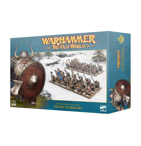 GW Warhammer The Old World Dwarfen Mountain Holds Dwarf Warriors