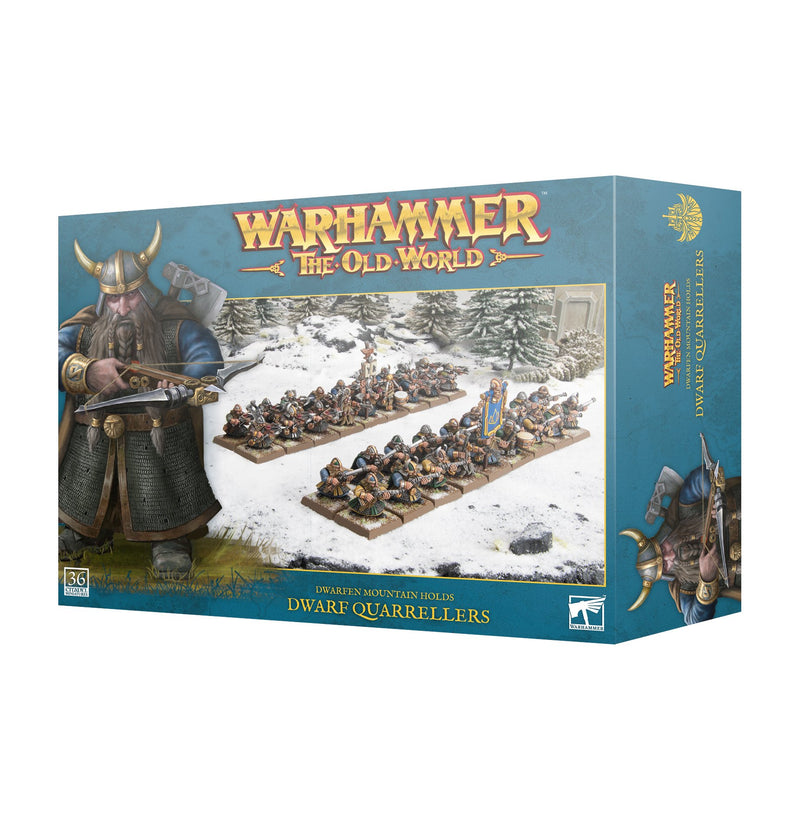 GW Warhammer The Old World Dwarfen Mountain Holds Dwarf Quarrellers