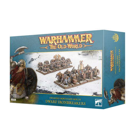 GW Warhammer The Old World Dwarfen Mountain Holds Dwarf Ironbreakers