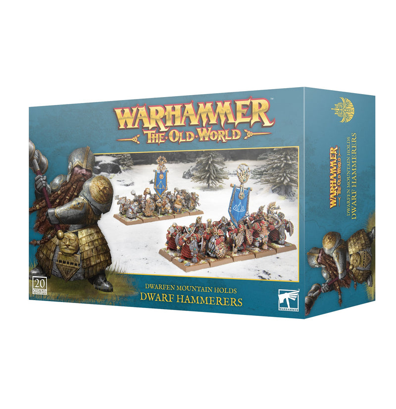 GW Warhammer The Old World Dwarfen Mountain Holds Dwarf Hammerers