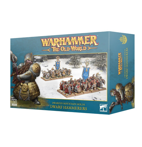 GW Warhammer The Old World Dwarfen Mountain Holds Dwarf Hammerers