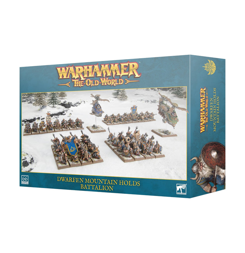 GW Warhammer The Old World Dwarfen Mountain Holds Battalion