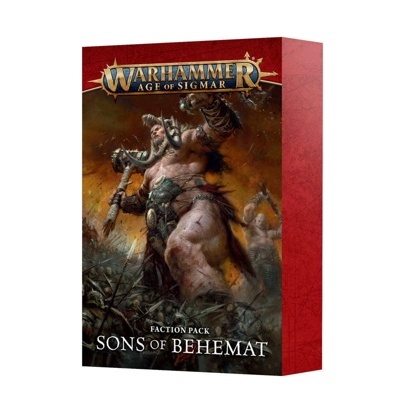 GW Age of Sigmar Sons of Behemat Faction Pack