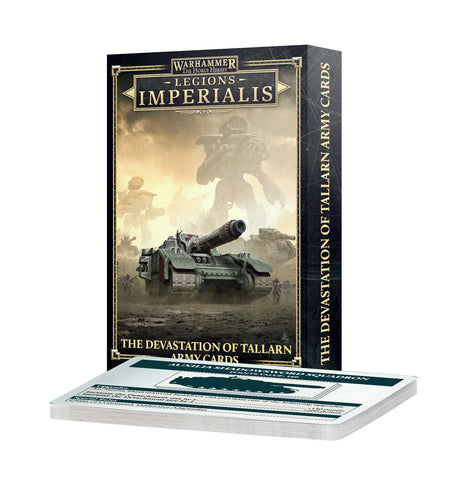 GW Legions Imperialis Devastation of Tallarn Army Cards
