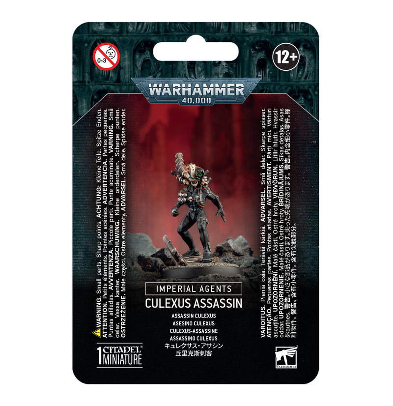 GW Warhammer 40K Imperial Agents Culexus Assassin