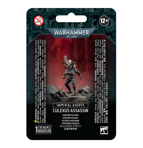 GW Warhammer 40K Imperial Agents Culexus Assassin