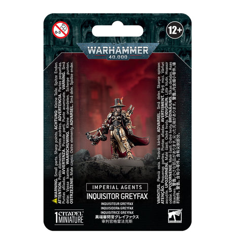 GW Warhammer 40K Imperial Agents Inquisitor Greyfax