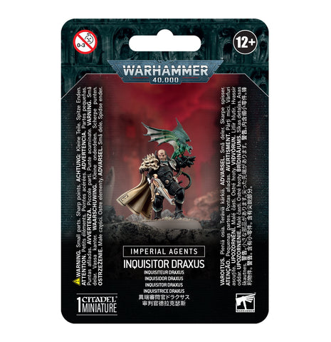 GW Warhammer 40K Imperial Agents Inquisitor Draxus