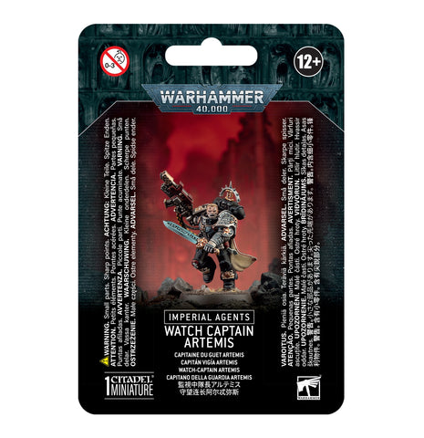 GW Warhammer 40K Imperial Agents Watch Captain Artemis