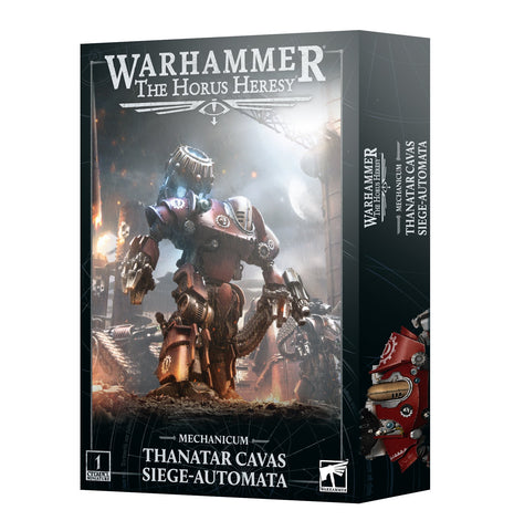 GW Warhammer Horus Heresy Mechanicum Thanatar Cavas Siege-Automata