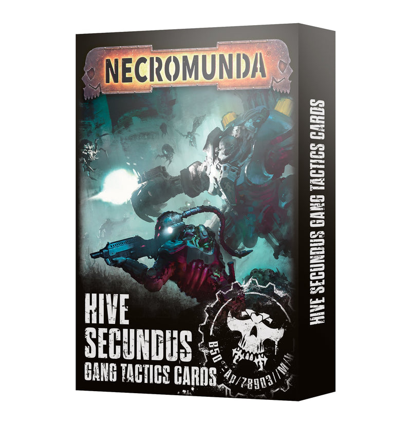 GW Necromunda Hive Secundus Gang Tactics Cards