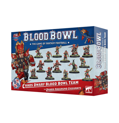 GW Blood Bowl Chaos Dwarf Team: The Zharr-Naggrund Ziggurats