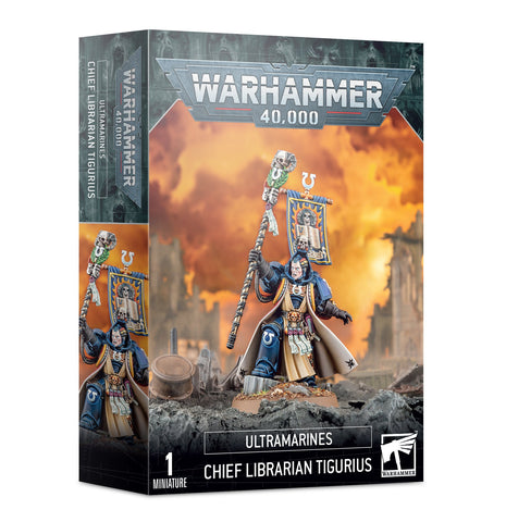 GW Warhammer 40K Ultramarines Chief Librarian Tigurius