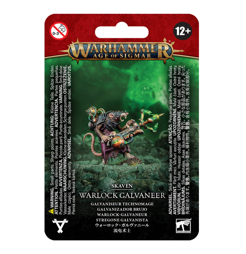 GW Age of Sigmar Skaven Warlock Galvaneer