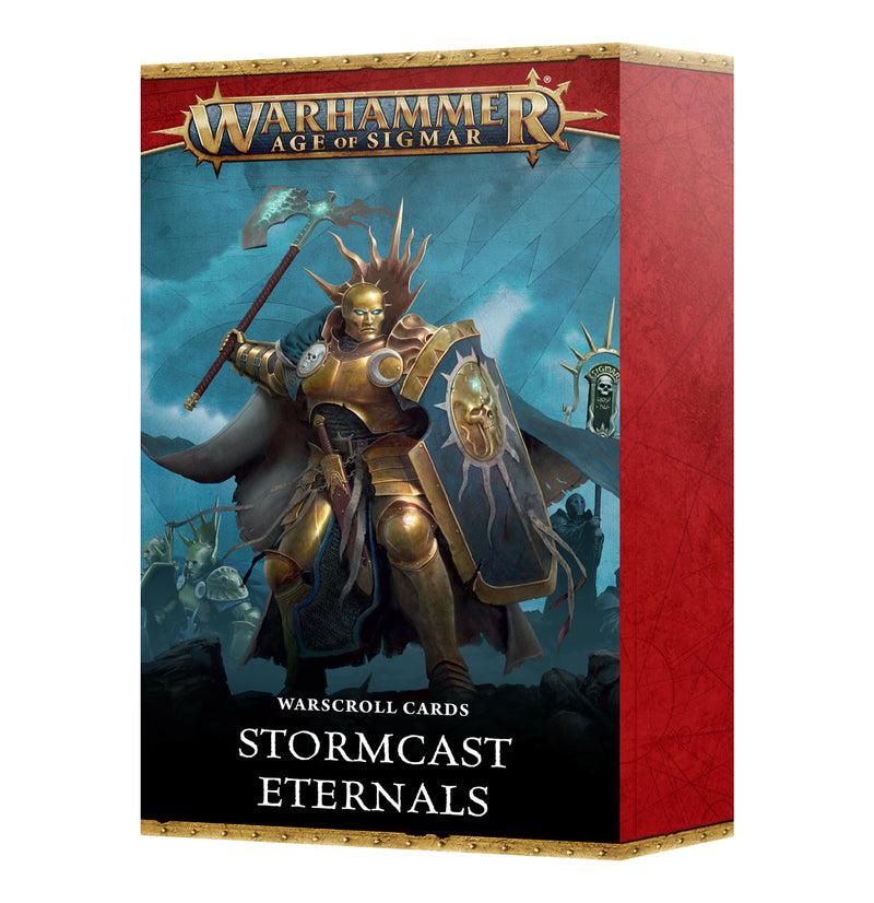 GW Age of Sigmar Stormcast Eternals Warscroll Cards