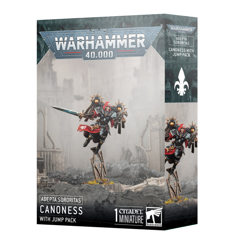 GW Warhammer 40K Adepta Sororitas Canoness with Jump Pack