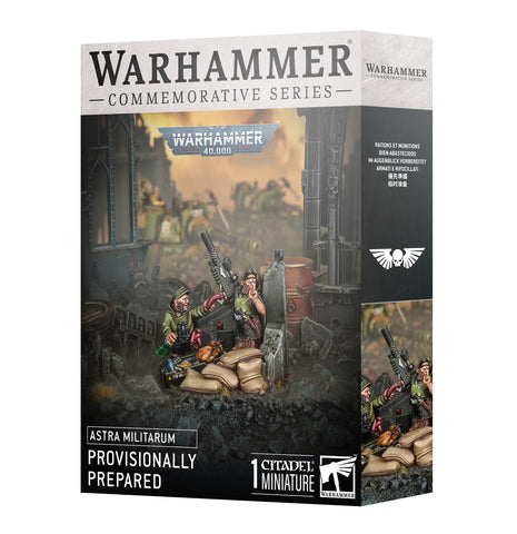 GW Warhammer 40K Astra Militarum Provisionally Prepared