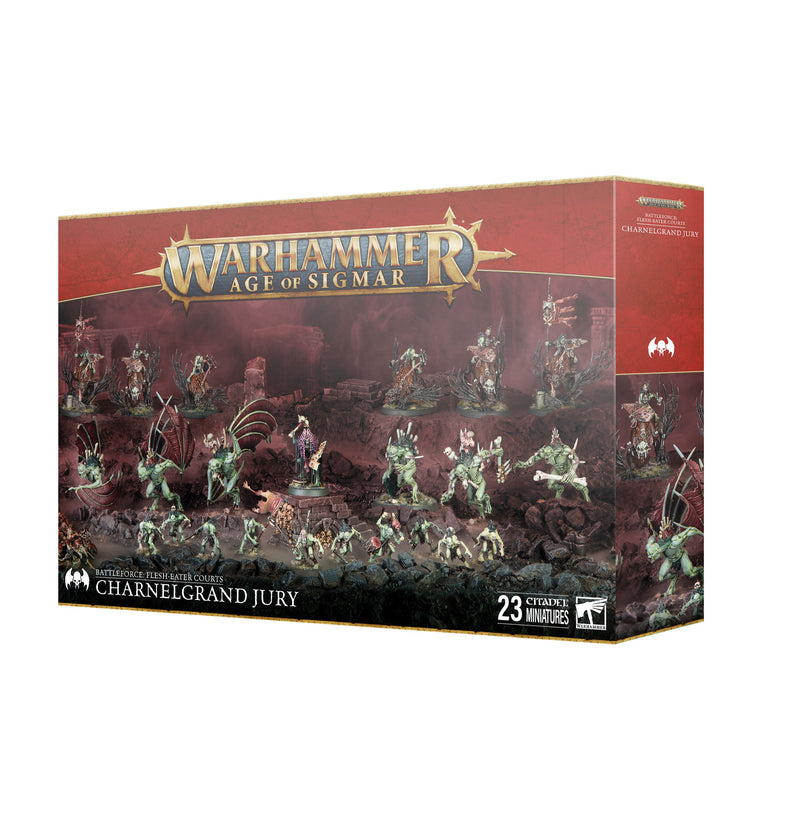 *Pre-Order* GW Age of Sigmar Flesh-Eater Courts Battleforce Charnelgrand Jury *Releases November 29th, 2024*