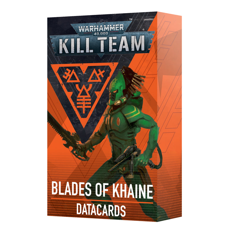 GW Kill Team Blades Of Khaine Datacards